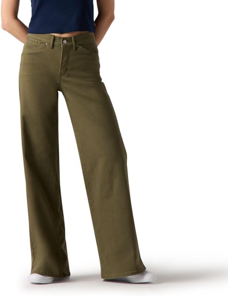 imageLevis Womens 318 Shaping Wide LegIvy Green