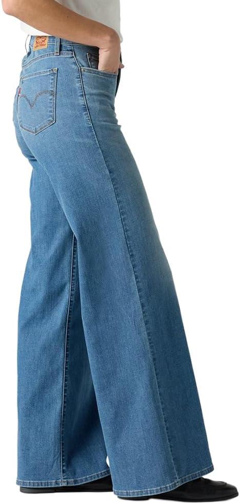 imageLevis Womens 318 Shaping Wide LegNew Cool Satisfaction Lightweight Cool