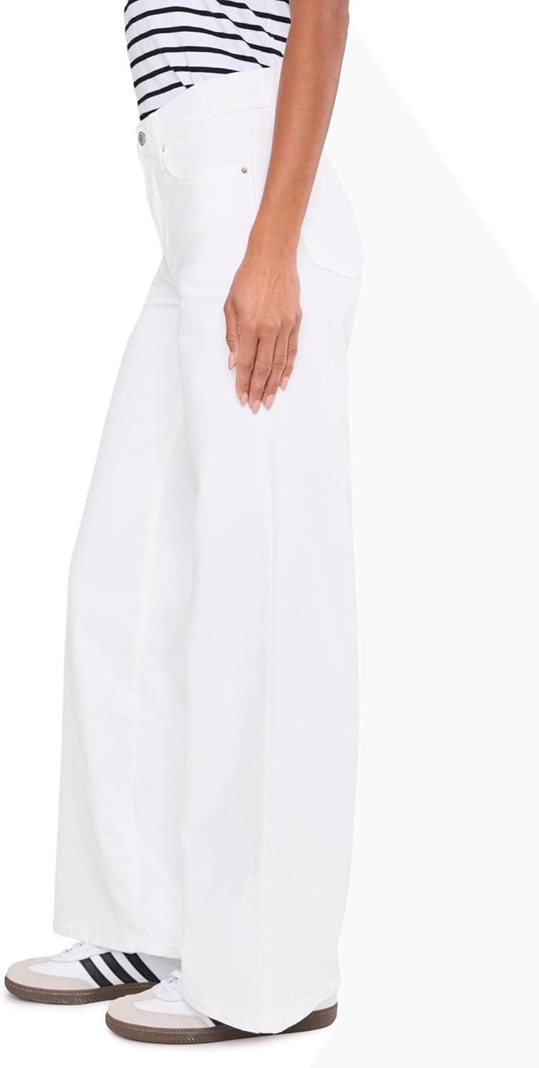 imageLevis Womens 318 Shaping Wide LegNew Soft Clean White