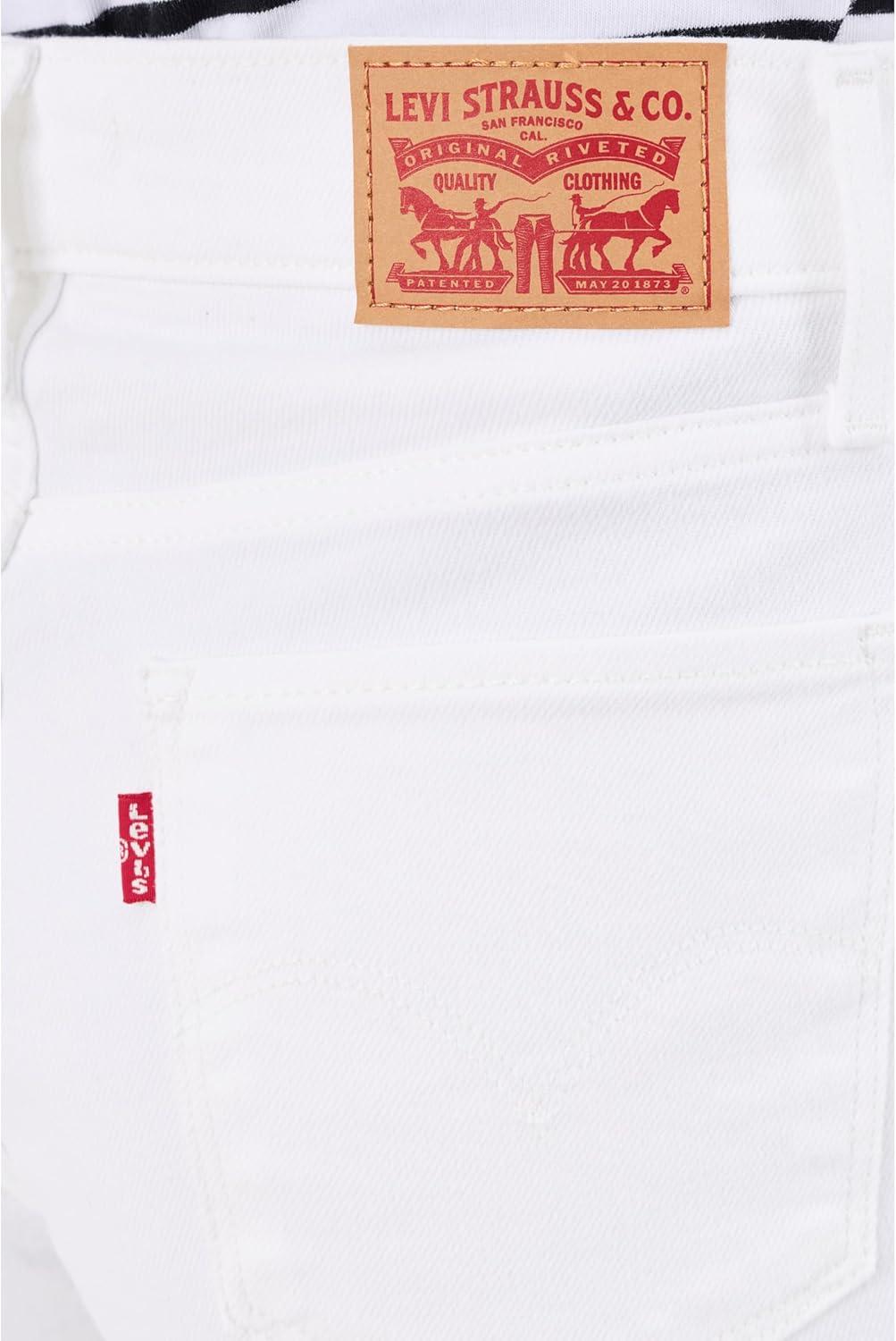 imageLevis Womens 318 Shaping Wide LegNew Soft Clean White