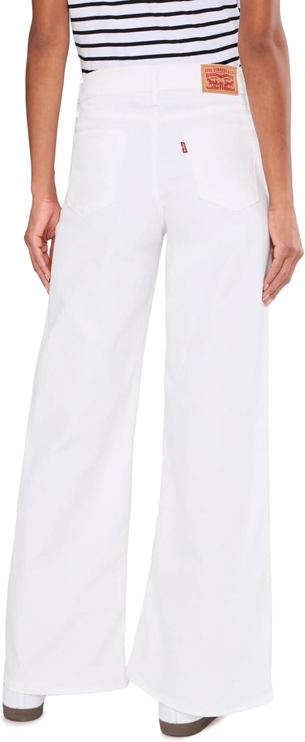 imageLevis Womens 318 Shaping Wide LegNew Soft Clean White