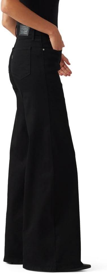 imageLevis Womens 318 Shaping Wide LegSoft Black