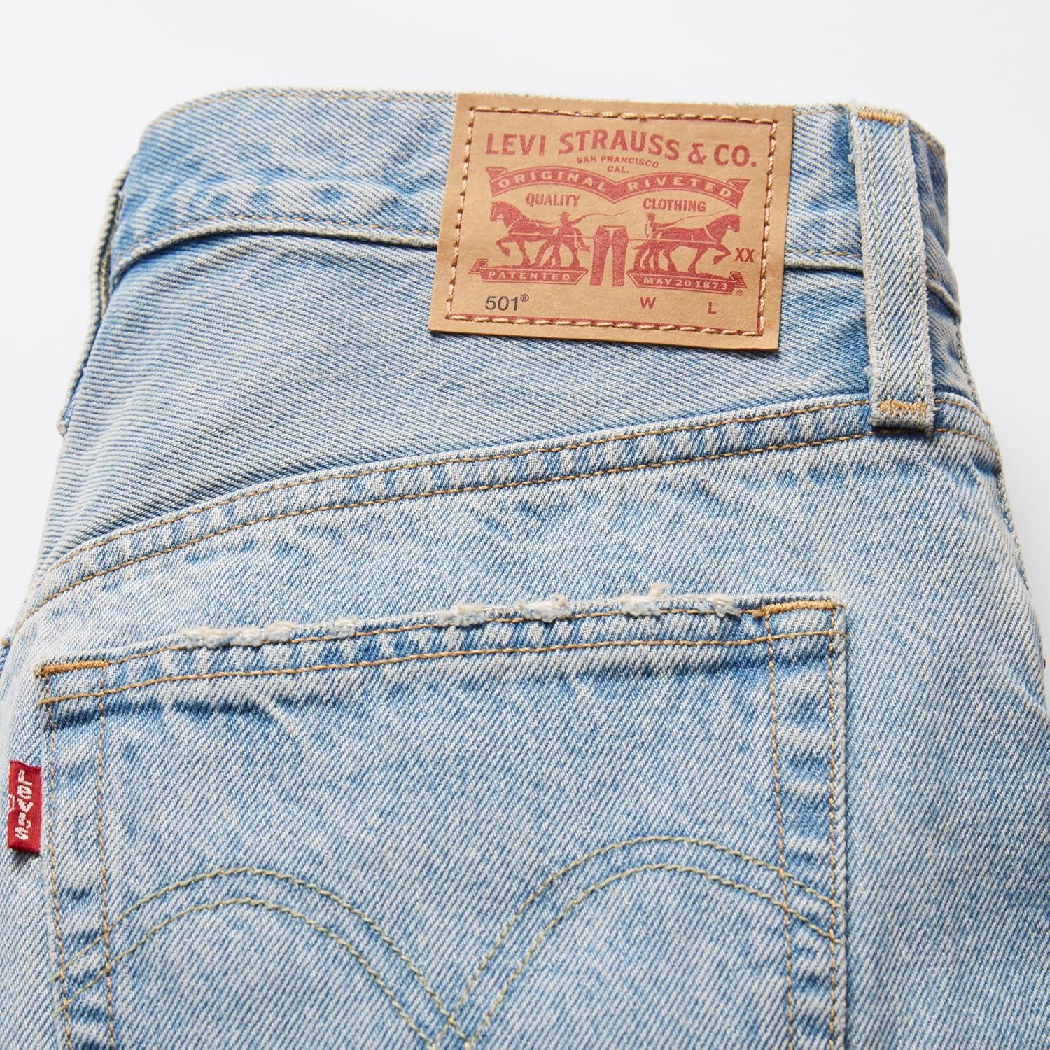imageLevis Womens 501 Mid Thigh ShortsNew Take Off