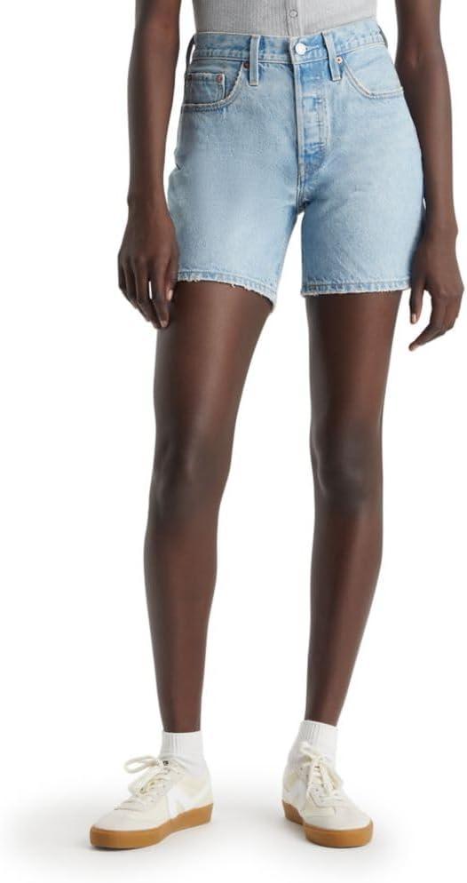 imageLevis Womens 501 Mid Thigh ShortsNew Take Off