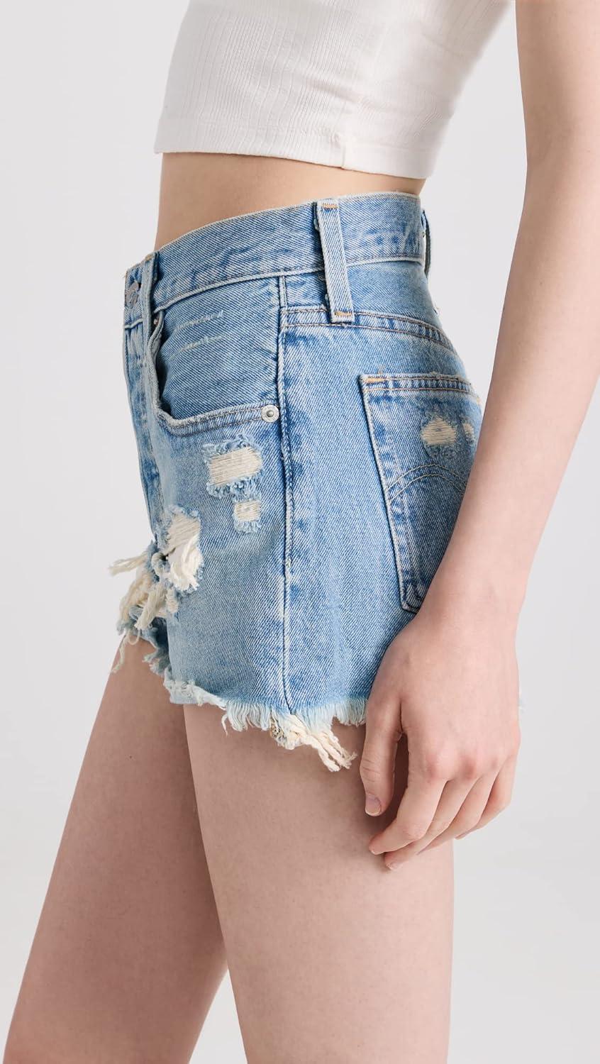 imageLevis Womens 501 Original Shorts Also Available in PlusFault Line
