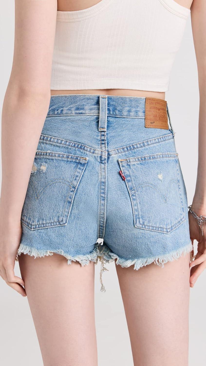 imageLevis Womens 501 Original Shorts Also Available in PlusFault Line