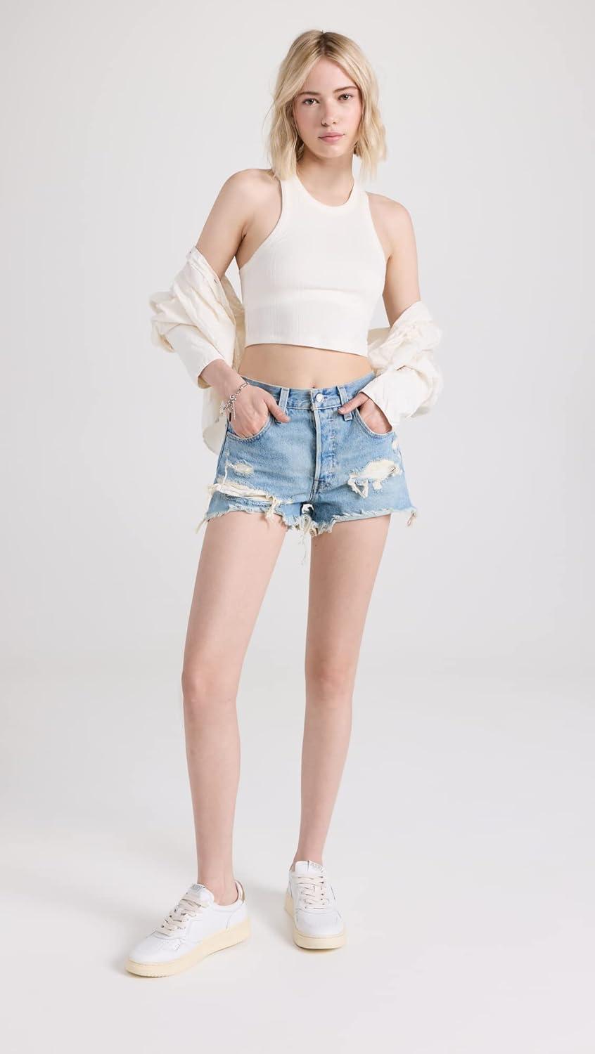 imageLevis Womens 501 Original Shorts Also Available in PlusFault Line