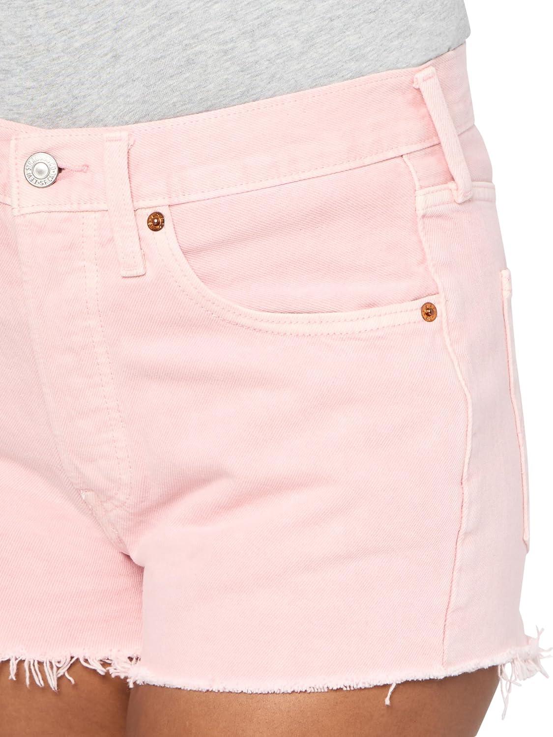 imageLevis Womens 501 Original Shorts Also Available in PlusNew Dusty Chalk Pink Short