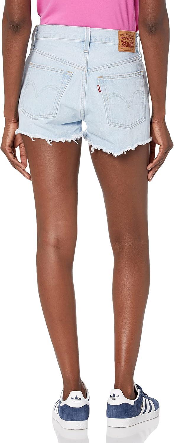 imageLevis Womens 501 Original Shorts Also Available in PlusOjai Lake Light Indigo