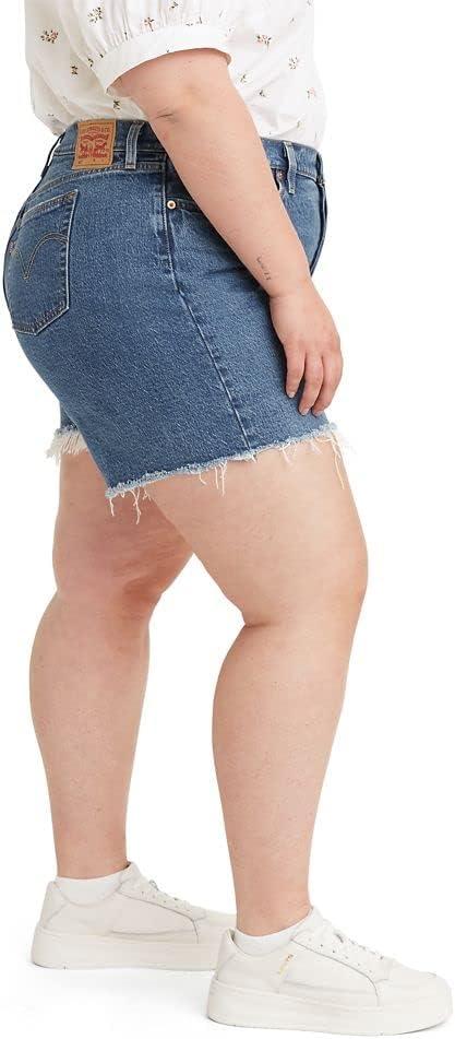 imageLevis Womens 501 Original Shorts Also Available in PlusSalsa Mood Dark Indigo