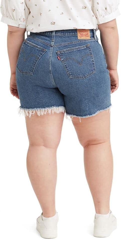imageLevis Womens 501 Original Shorts Also Available in PlusSalsa Mood Dark Indigo