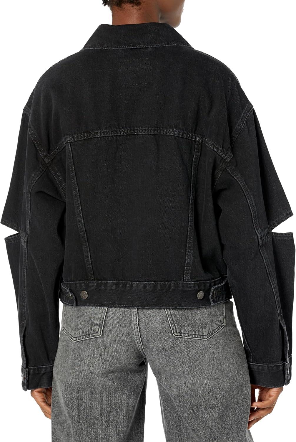imageLevis Womens 90s Baby Sliced Trucker JacketOver Exposure