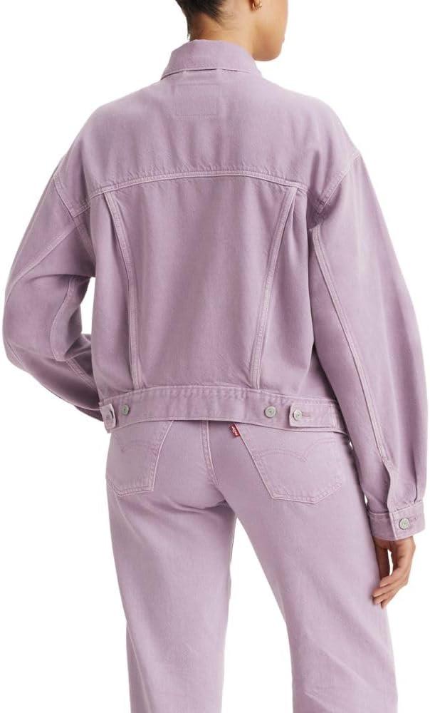 imageLevis Womens 90s Trucker Jacket Also Available in PlusSpacey Lavender