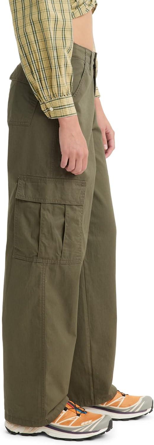 imageLevis Womens 94 Baggy Cargo PantsArmy Green