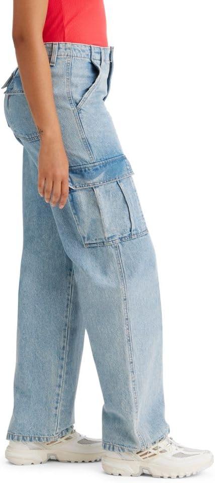 imageLevis Womens 94 Baggy Cargo PantsLook at Blue