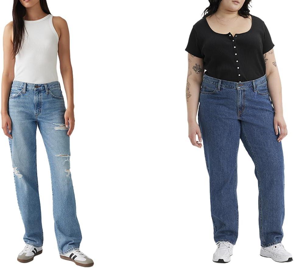 imageLevis Womens 94 Baggy Jeans Also Available in PlusNew Cute Loser Nonstretch