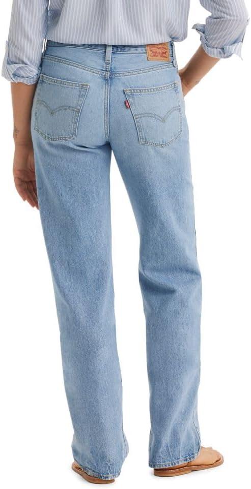 imageLevis Womens 94 Baggy Jeans Also Available in PlusRiveting