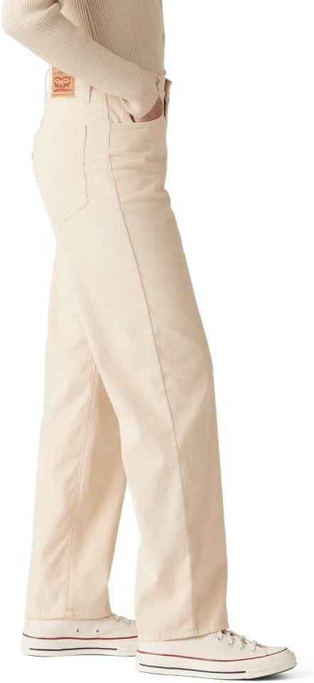 imageLevis Womens 94 Baggy Jeans Also Available in PlusWhite Swan Corduroy