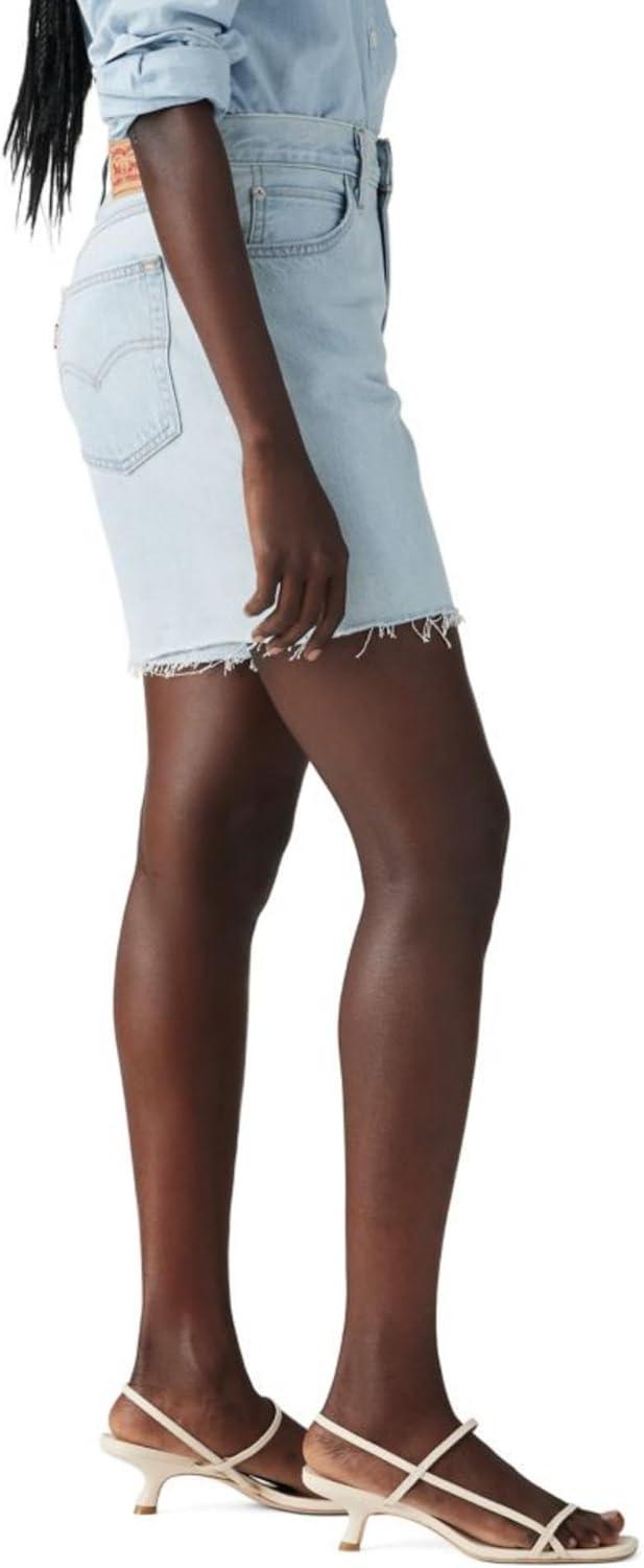 imageLevis Womens 94 Baggy ShortsMister Twister Cut Hem