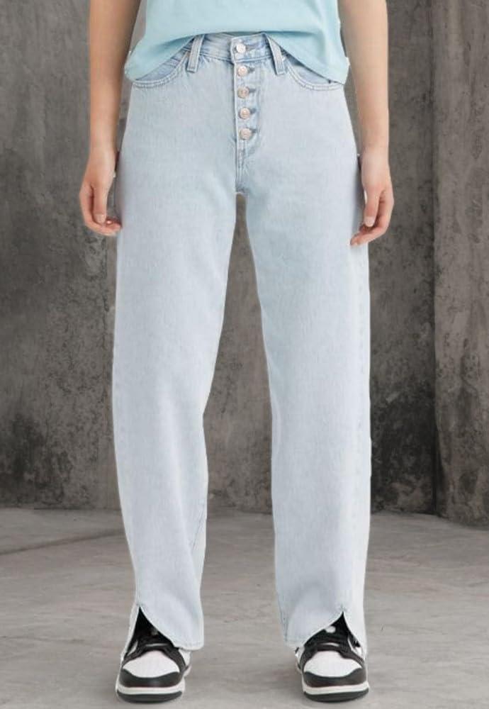 imageLevis Womens 94 Baggy Twisted JeanPlot Twist No Dest