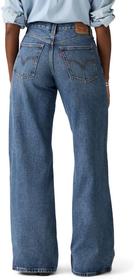 imageLevis Womens 94 Baggy Wide Leg Jean Also Available in PlusBeautiful Target Non Stretch