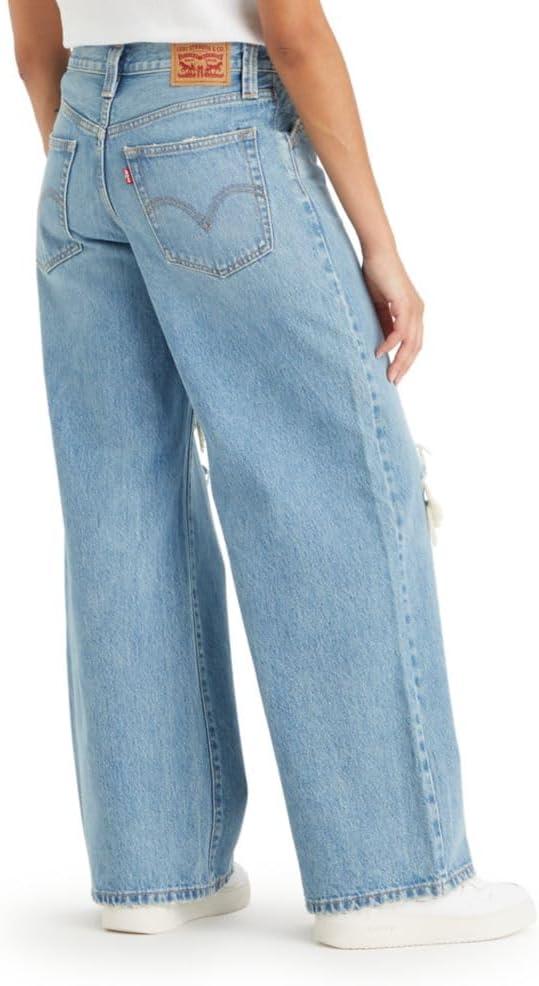 imageLevis Womens 94 Baggy Wide Leg Jean Also Available in PlusNew Not in the Mood