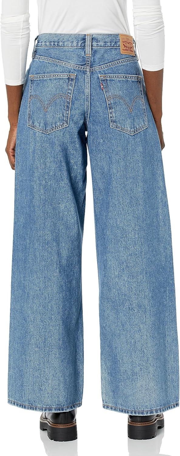 imageLevis Womens 94 Baggy Wide Leg Jean Also Available in PlusTake Chances