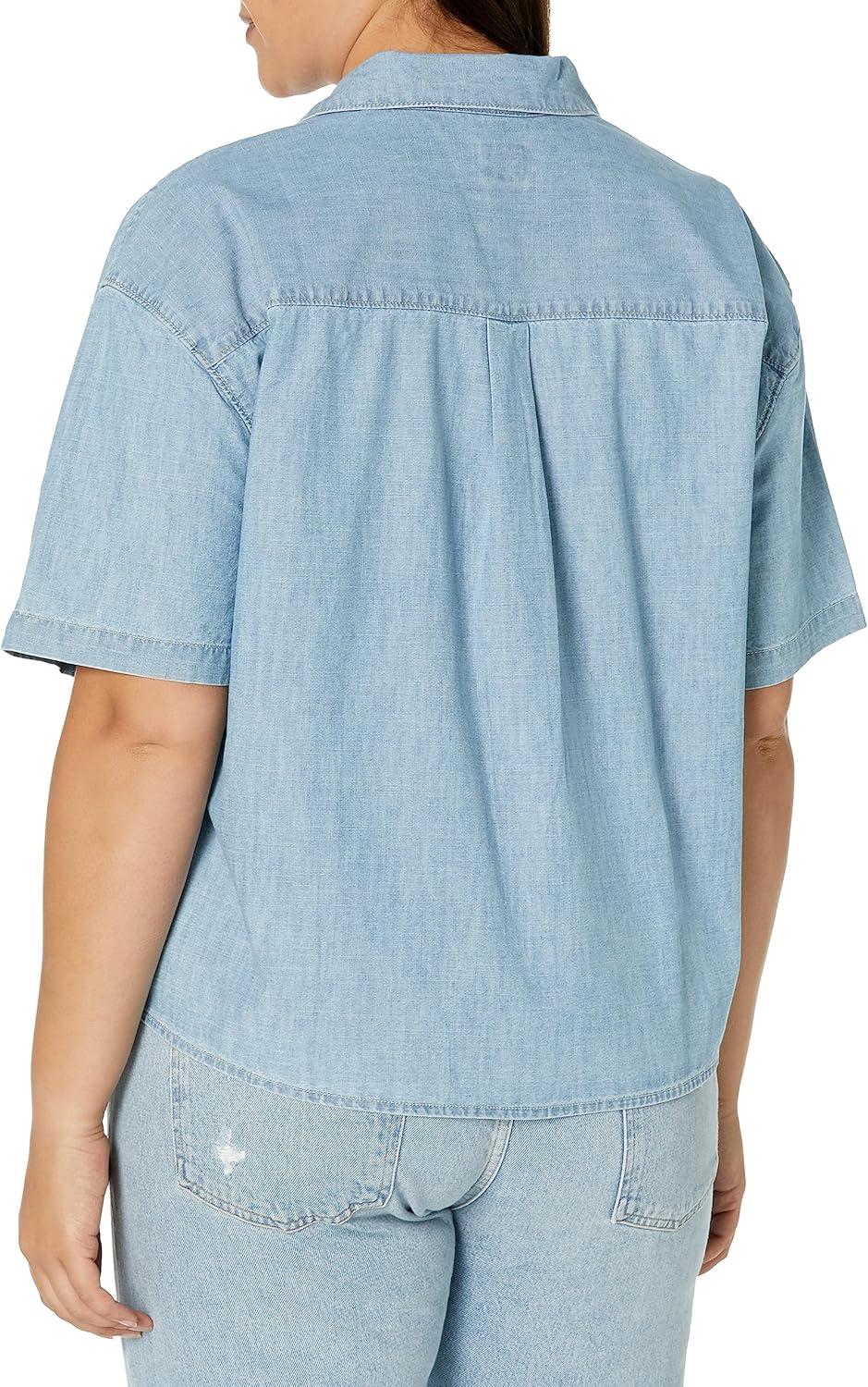 imageLevis Womens Aiden Short Sleeve Shirt Also Available in PlusSpill the Beans