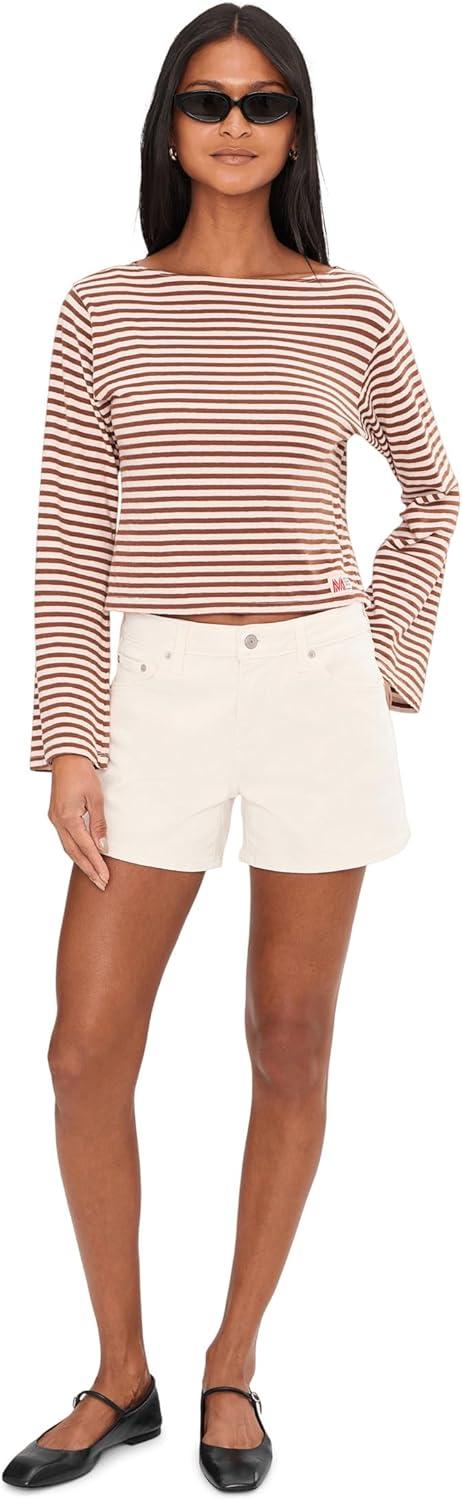 imageLevis Womens Aline ShortsNew Ecru Outside Stretch