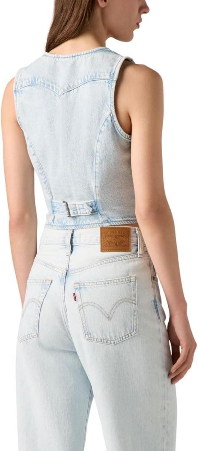 imageLevis Womens Amore Denim VestCause and Effect