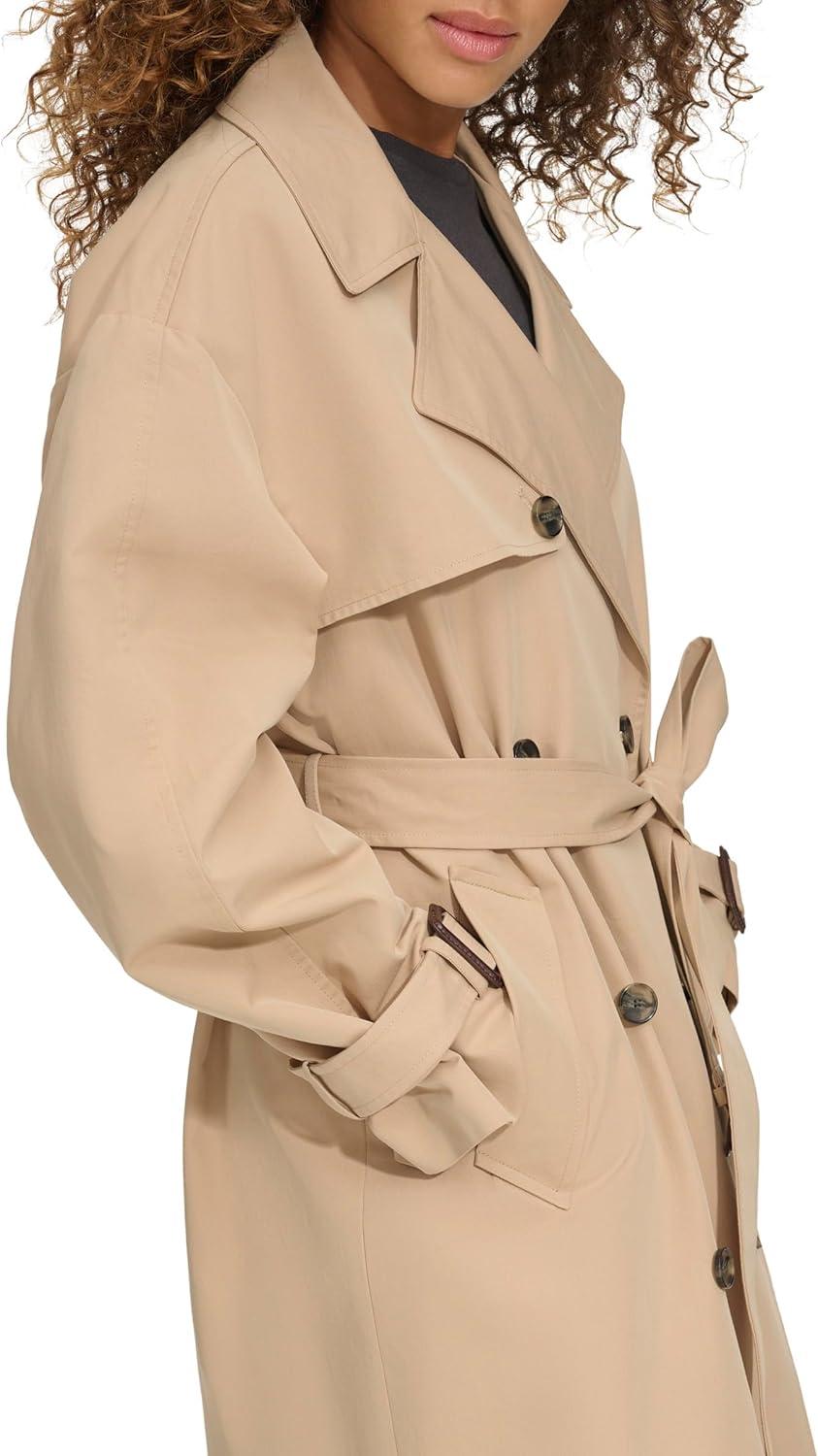 imageLevis Womens Belted Trench CoatKhaki