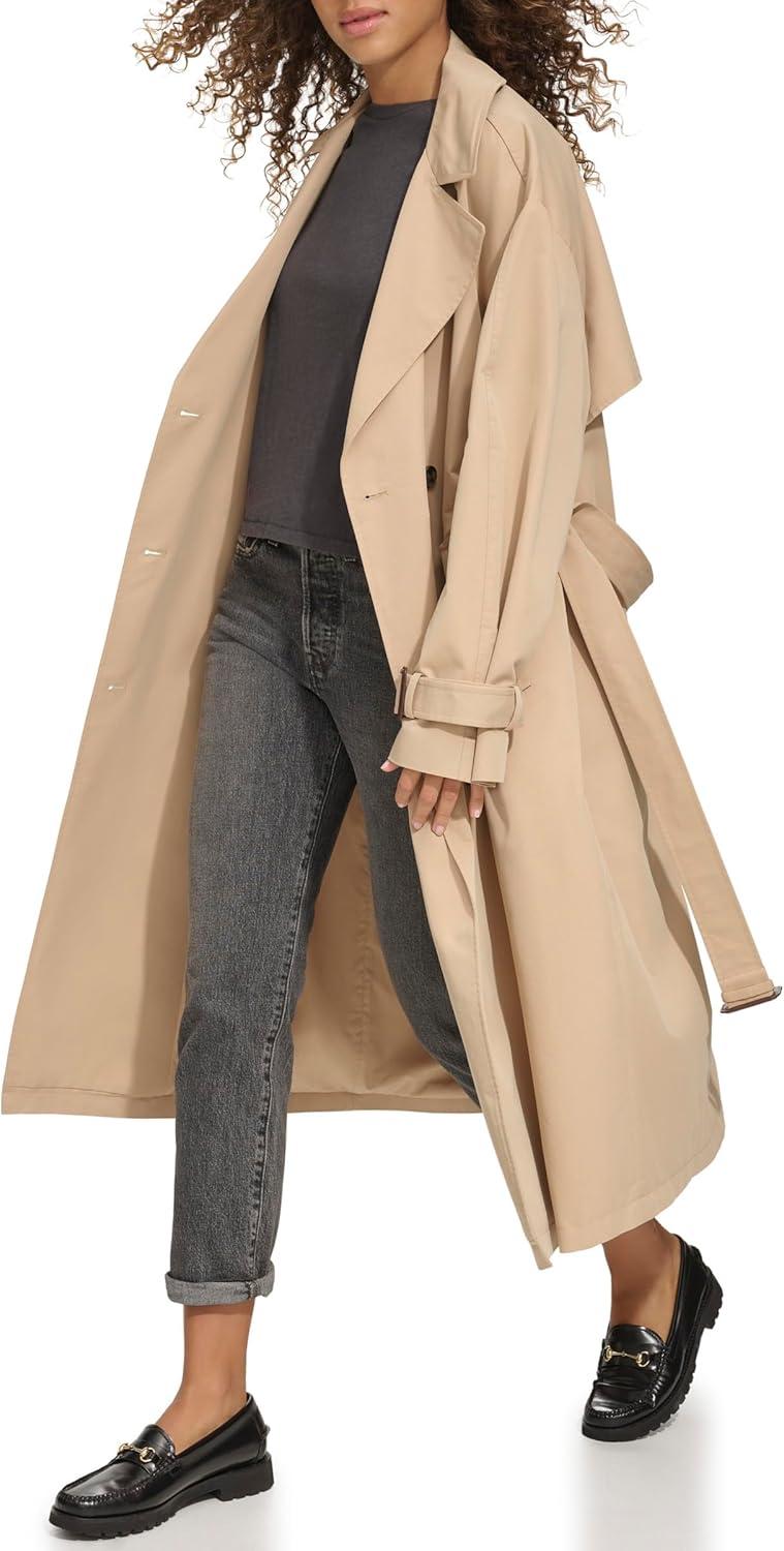 imageLevis Womens Belted Trench CoatKhaki