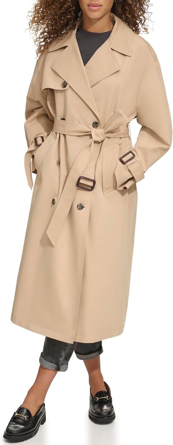 imageLevis Womens Belted Trench CoatKhaki