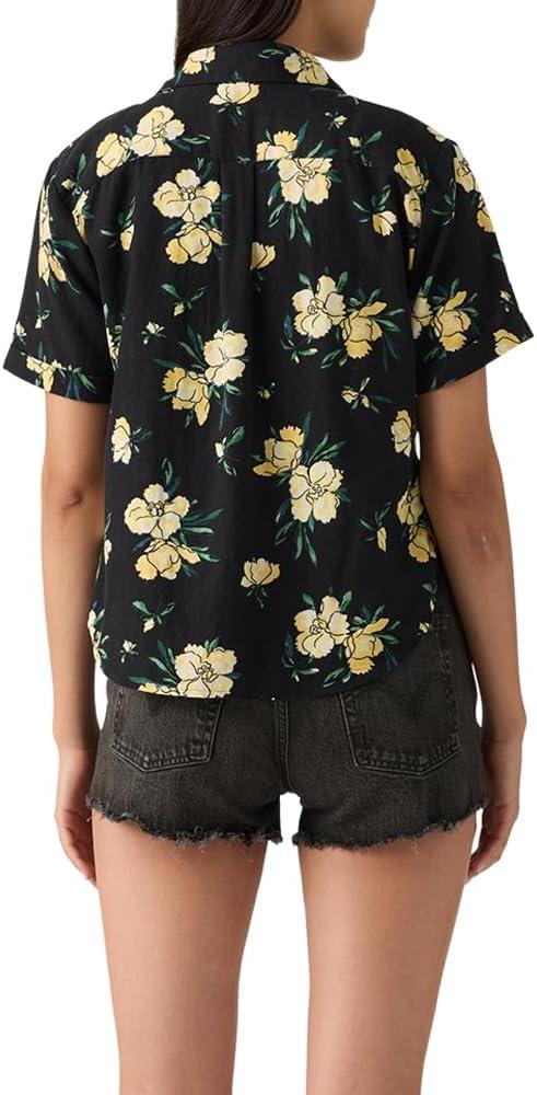 imageLevis Womens Bennie Camp Shirt Also Available in PlusNew Floral Rattan