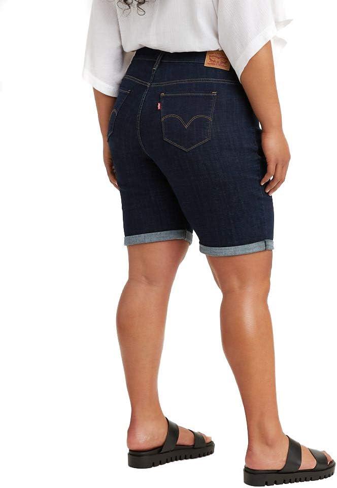 imageLevis Womens Bermuda ShortsNew Royal Rinse Dark Indigo