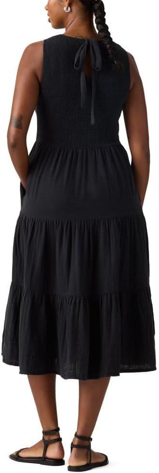 imageLevis Womens Cely Smocked DressNew Chill Lagoon Nonstretch