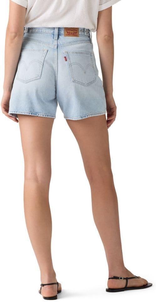 imageLevis Womens Cinch MidThigh ShortAbraided Art Non Stretch