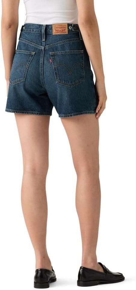 imageLevis Womens Cinch MidThigh ShortCookie Crunch Non Stretch