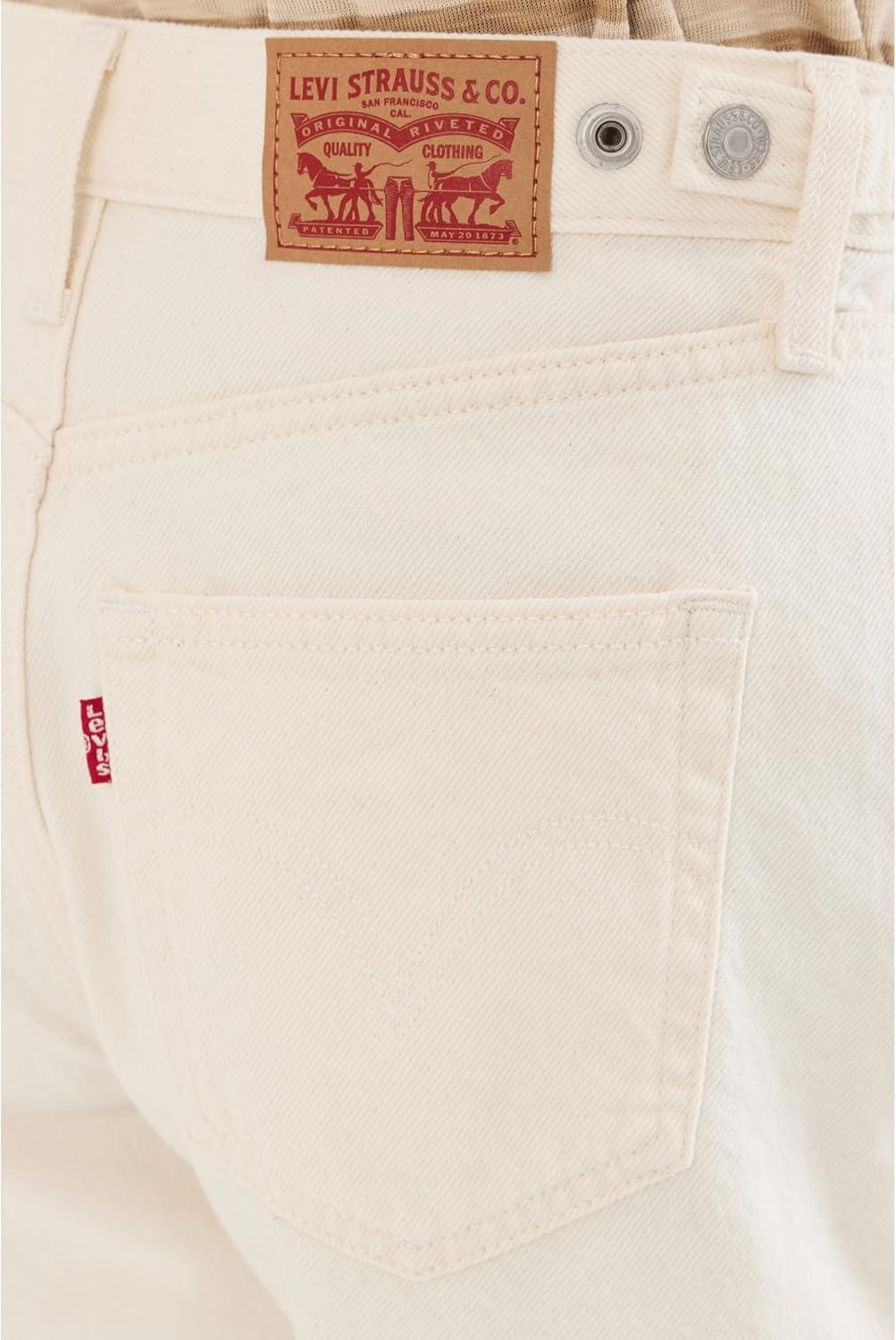 imageLevis Womens Cinch MidThigh ShortNew Blank Impact Lightweight Nonstretch