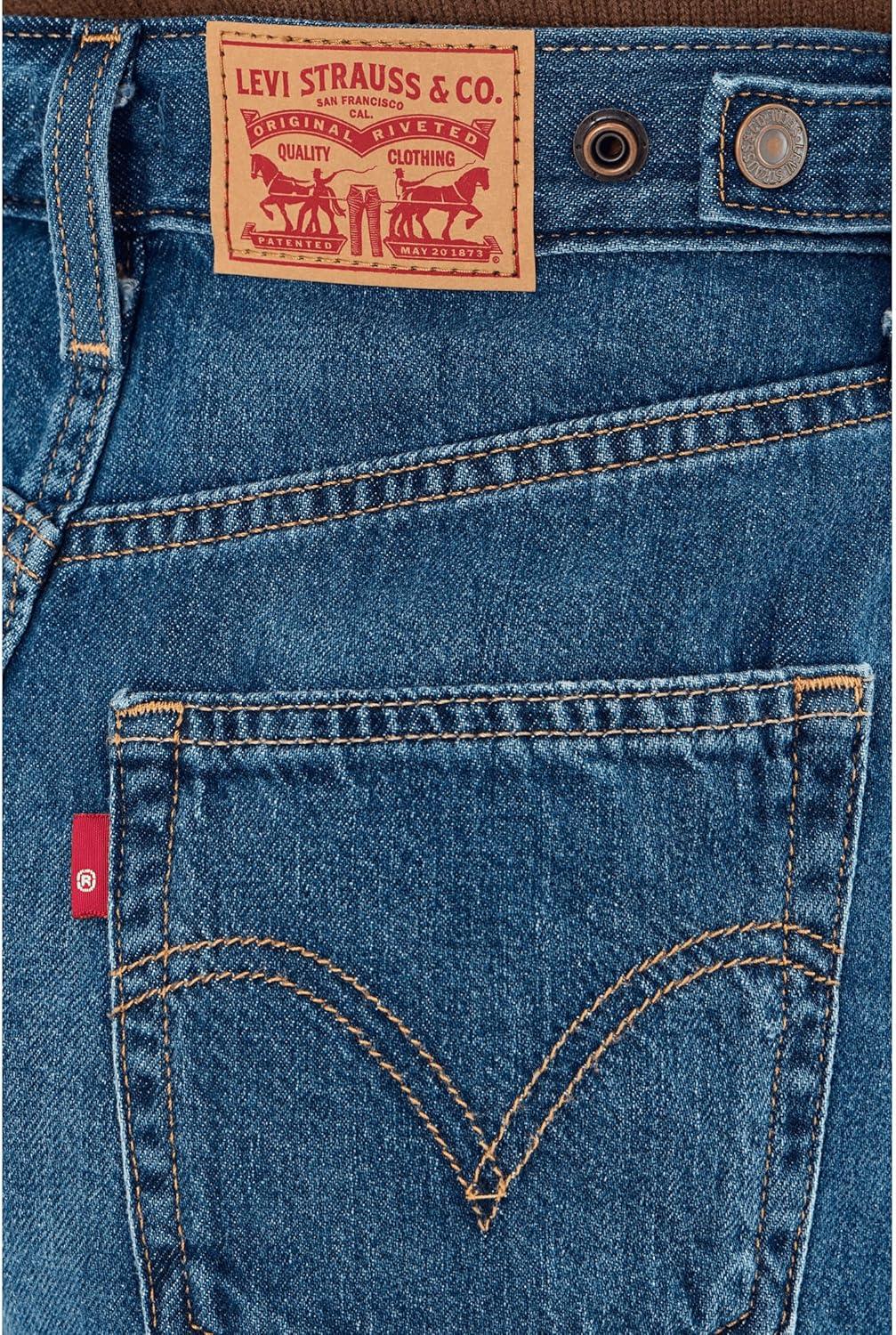 imageLevis Womens Cinch MidThigh ShortNew Kiss Goodbye Lightweight Nonstretch