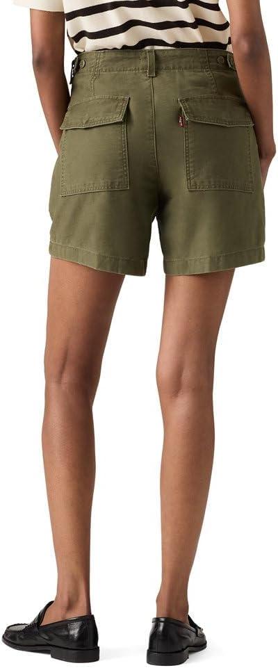 imageLevis Womens Cinch Utility ShortNew Ivy Green Nonstretch