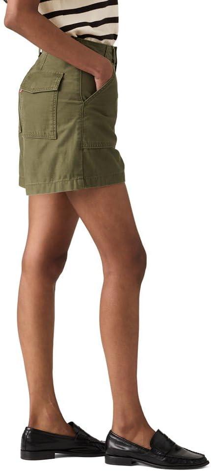 imageLevis Womens Cinch Utility ShortNew Ivy Green Nonstretch