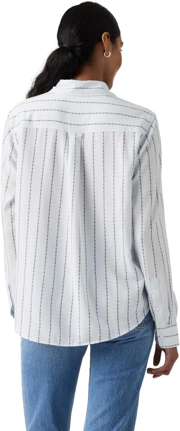imageLevis Womens Classic Buttonup ShirtNew Daisy Stripe Country Air