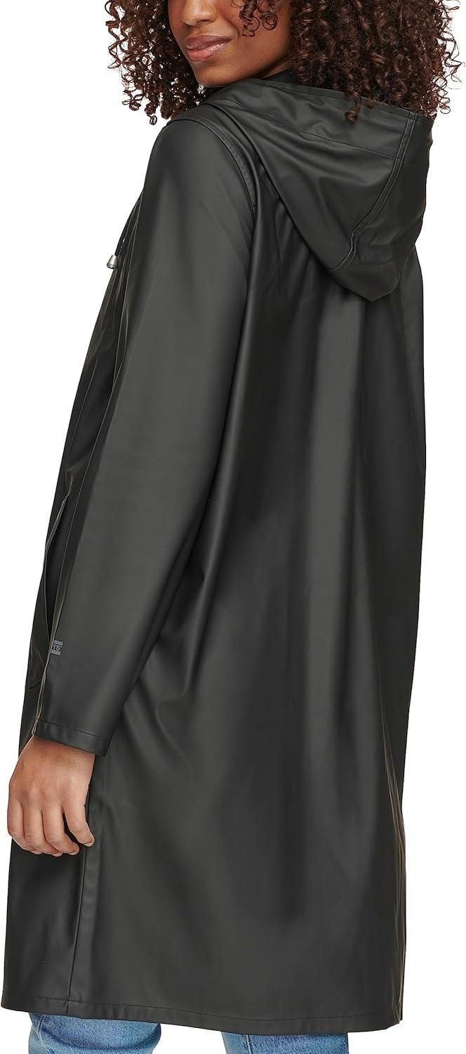 imageLevis Womens Classic Hooded Rain ParkaBlack