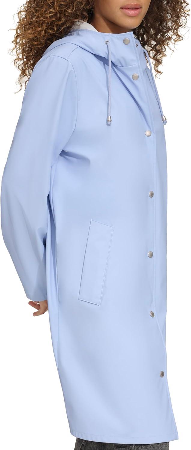 imageLevis Womens Classic Hooded Rain ParkaBluebell