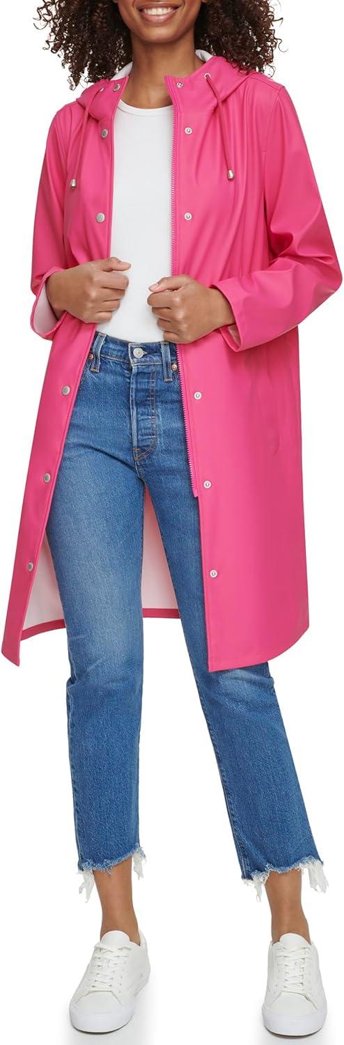 imageLevis Womens Classic Hooded Rain ParkaPink