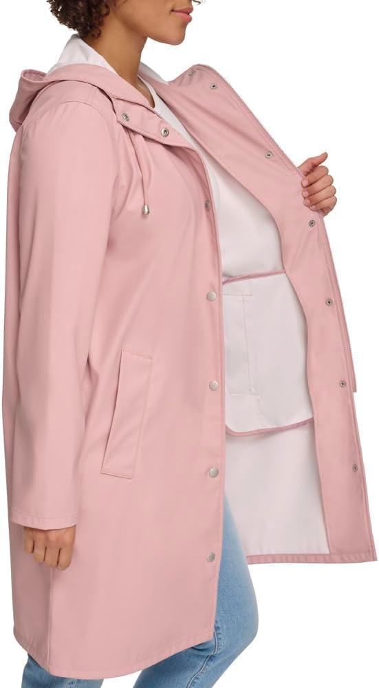 imageLevis Womens Classic Hooded Rain ParkaRose