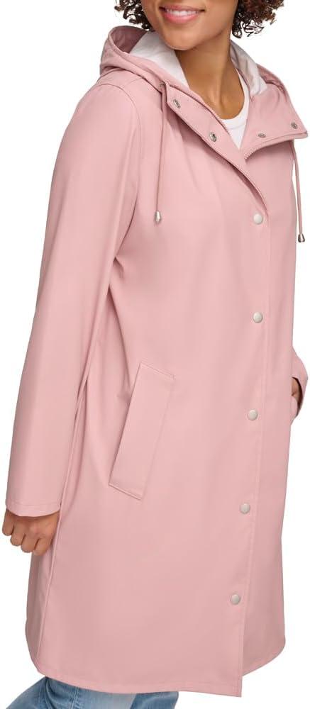 imageLevis Womens Classic Hooded Rain ParkaRose
