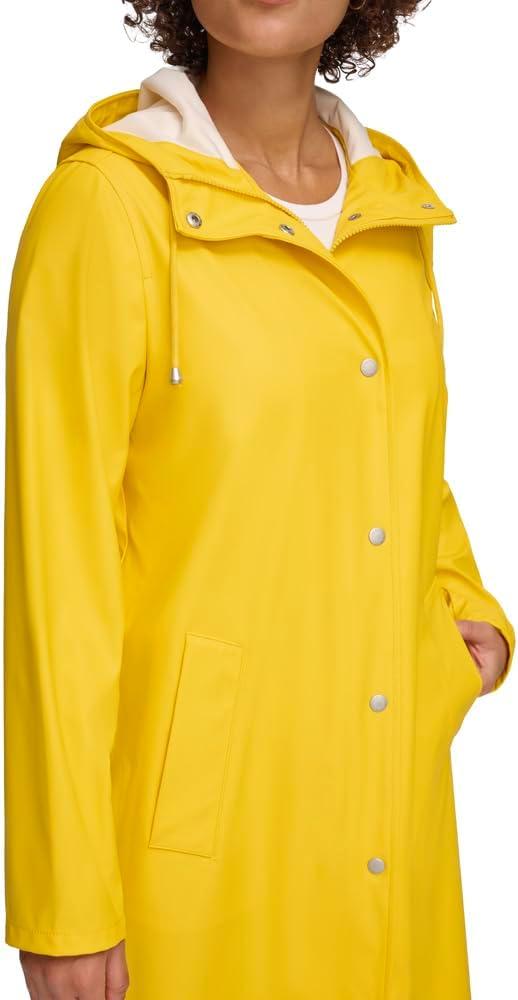 imageLevis Womens Classic Hooded Rain ParkaYellow