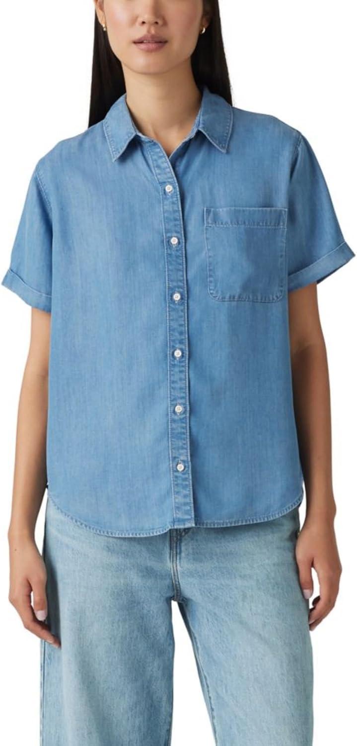 imageLevis Womens Darlene ShortSleeve ShirtFire Bar